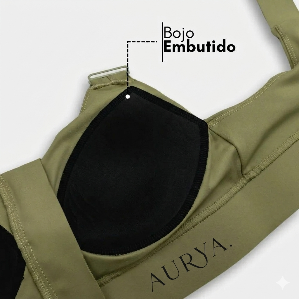 Top Active - com Zíper e Ajustes em Velcro