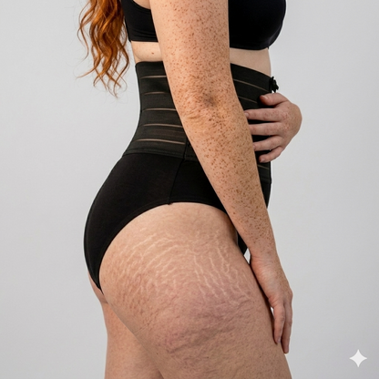 Calcinha Modeladora com Faixas de Compressão Gradual