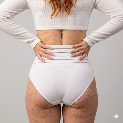 Calcinha Modeladora com Faixas de Compressão Gradual