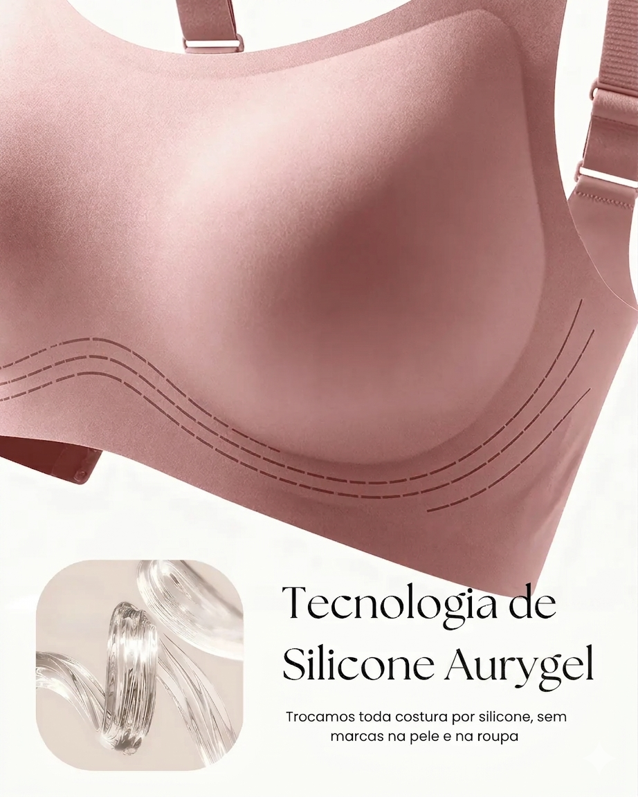Sutiã Conforto Premium Plus Size - Conforto e Sustentação