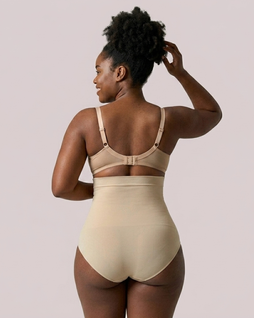 Calcinha Modeladora Lavínia de Alta Compressão - com Faixa de Silicone