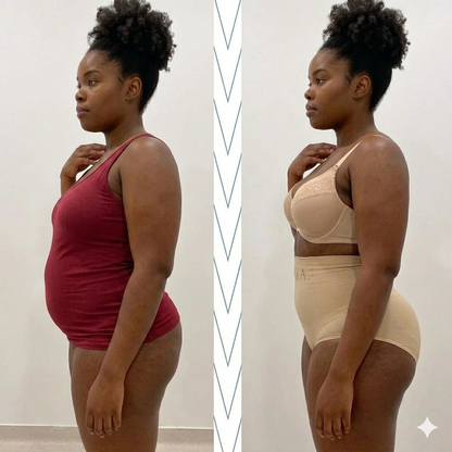 Calcinha Modeladora Lavínia de Alta Compressão - com Faixa de Silicone