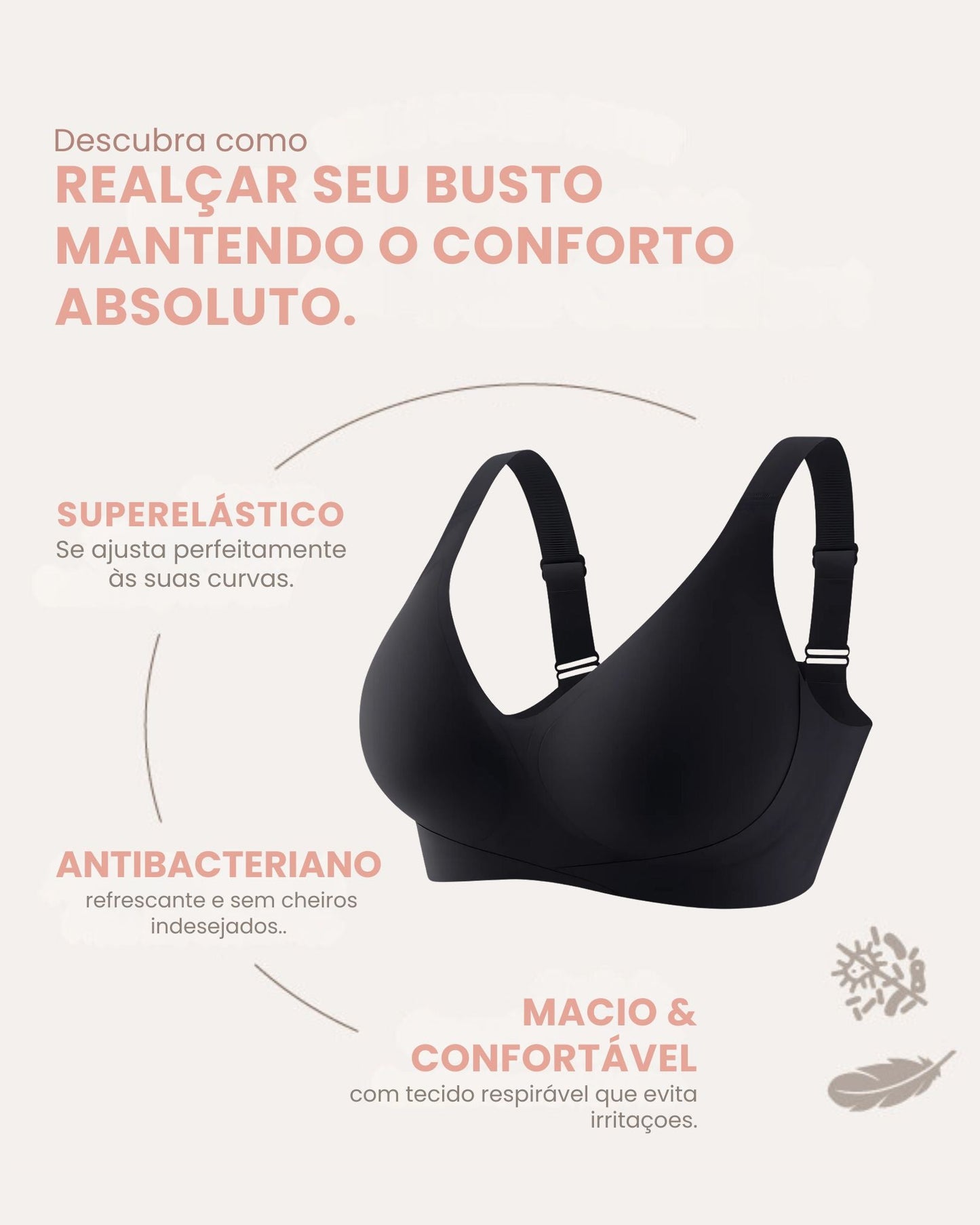 Kit Sutiã Curves Plus Size