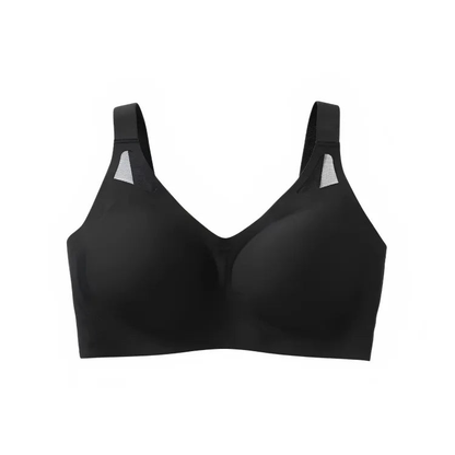 Sutiã Academy: Conforto e Estilo em um Só Sutiã. Desfrute do tecido leve, macio e respirável que não deixa marcas na roupa. Alças largas e ajustáveis oferecem sustentação sem pressão nos ombros. Decote em "U" e design fechado nas costas, sem fecho. Bojos removíveis e abas laterais largas para uma silhueta suave. A tecnologia Cygel, com silicone interno, modela os seios para um visual impecável
