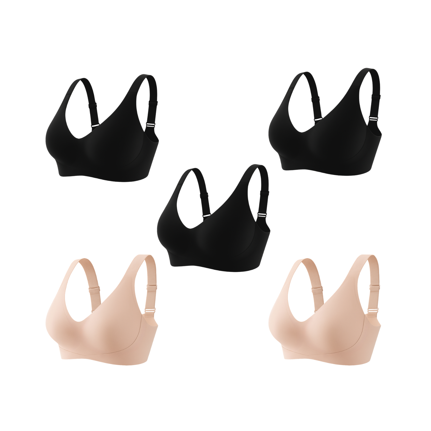 Kit Sutiã Curves Plus Size