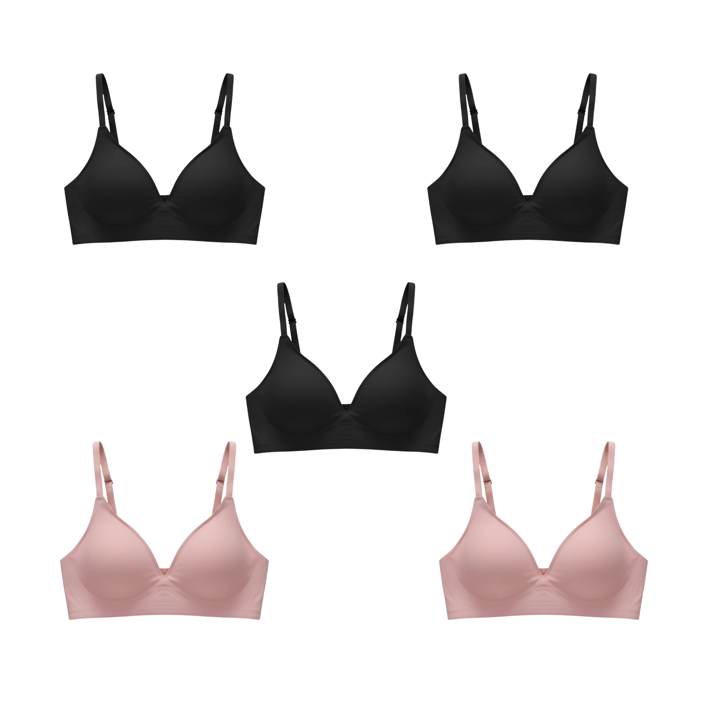 Kit Sutiã Premium Alça Fina