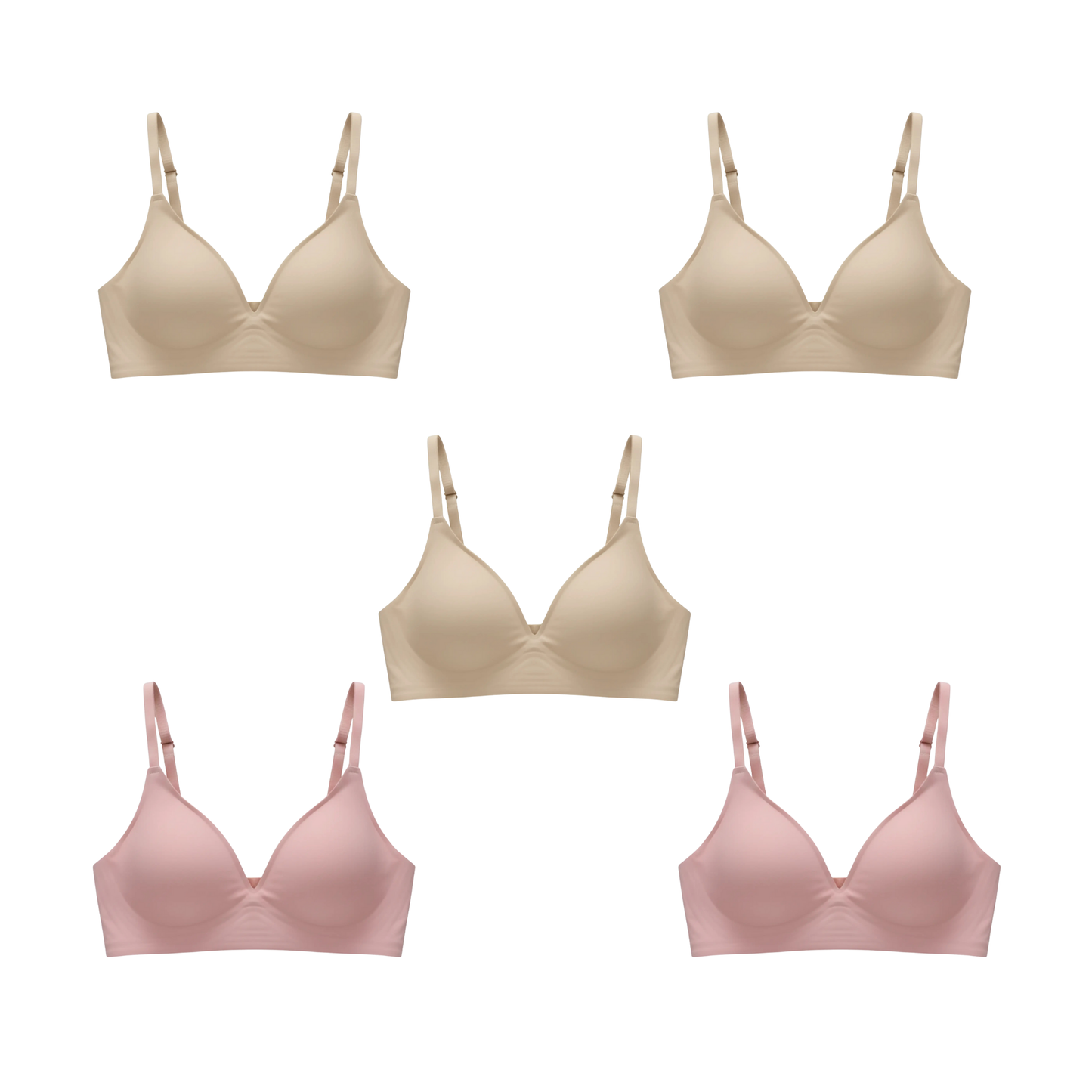 Kit Sutiã Premium Alça Fina