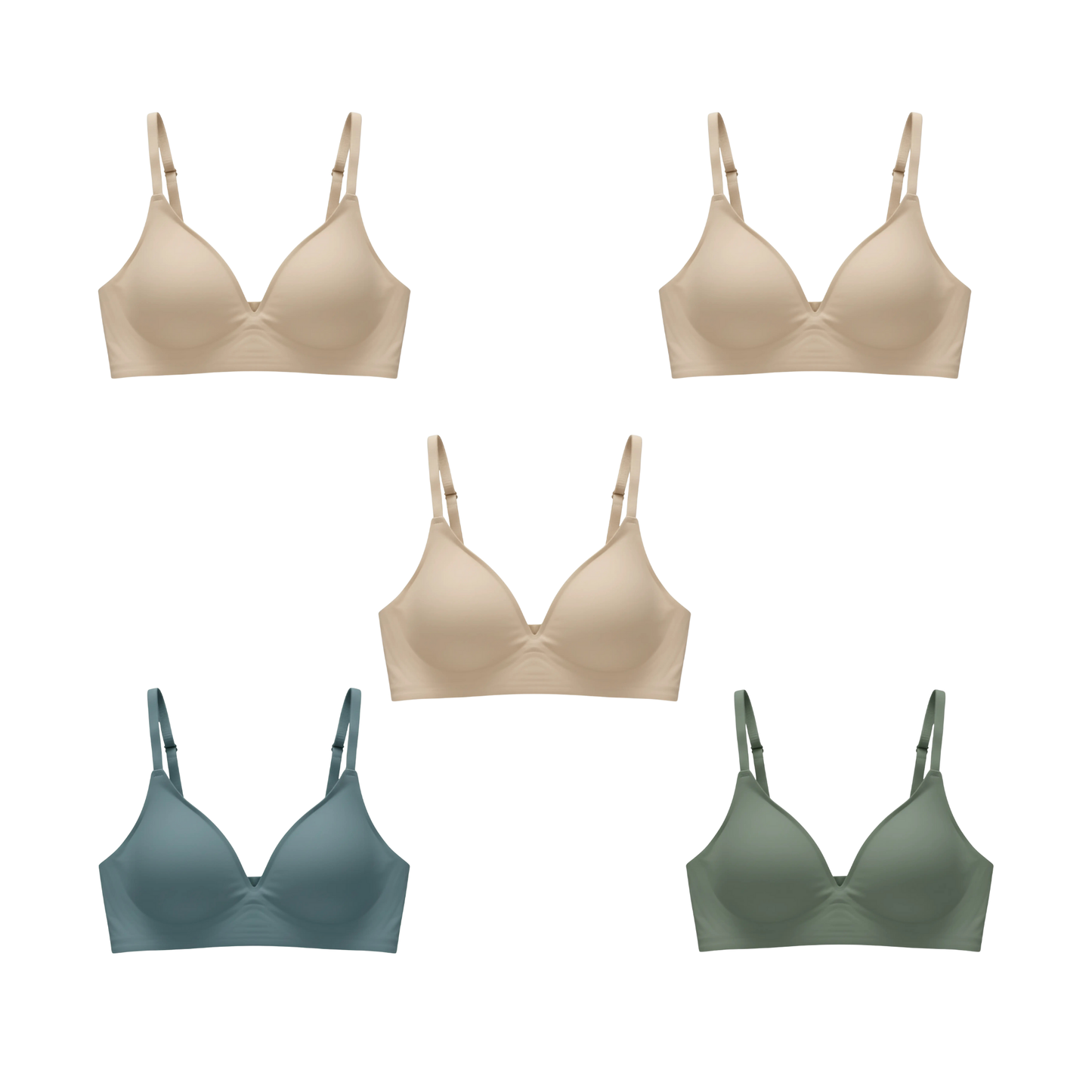 Kit Sutiã Premium Alça Fina