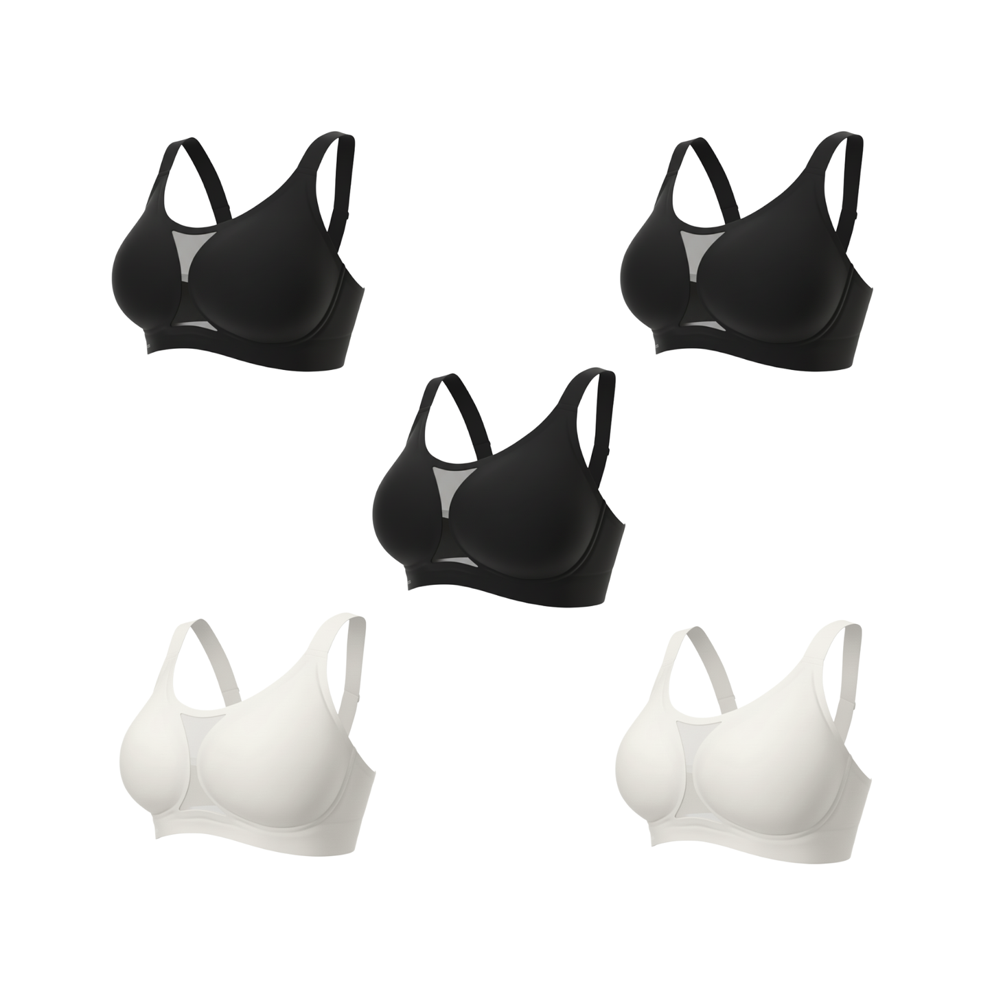 Kit Sutiã Charmy Plus Size