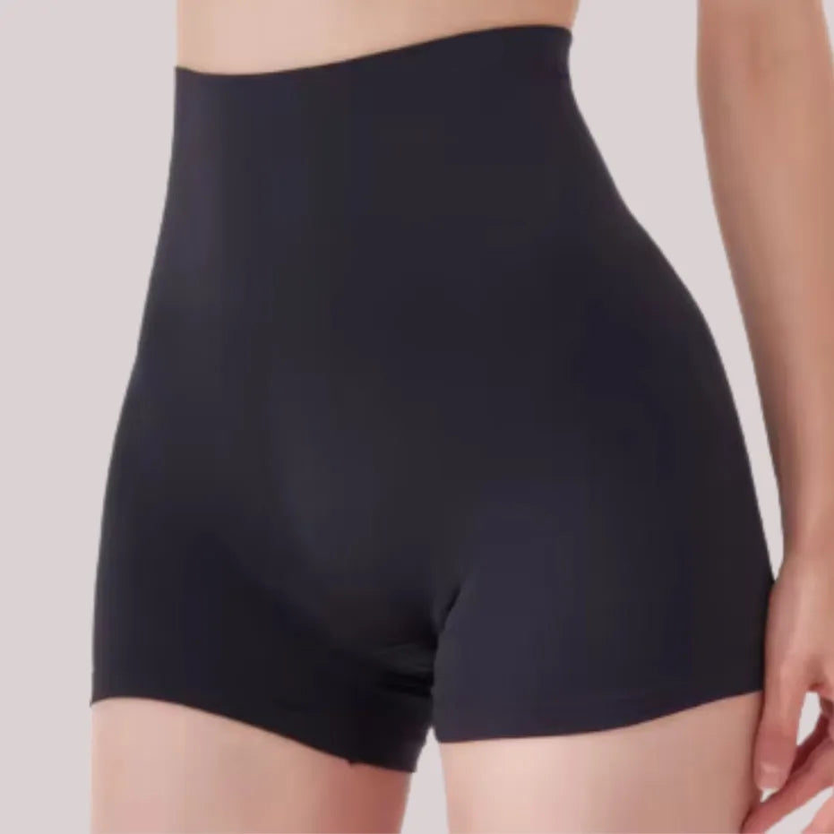 Short modelador feminino confort, com faixa de silicone