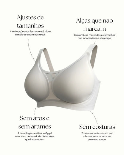 Kit Sutiã Charmy Plus Size