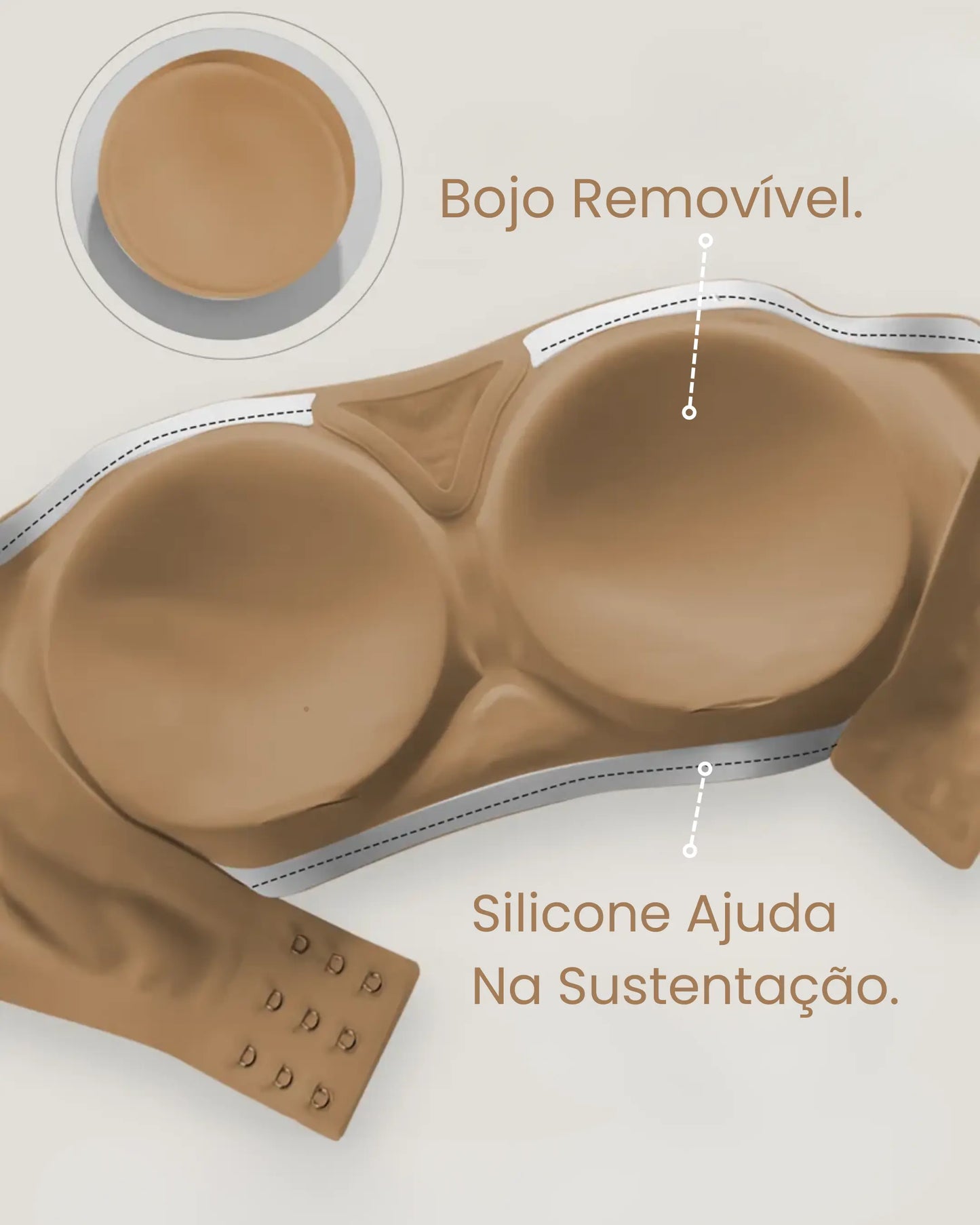 Kit Sutiã Tomara que Caia Sensação