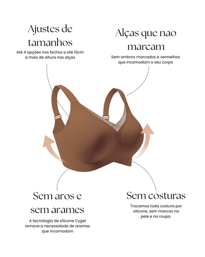 Kit Sutiã Elegance Plus Size