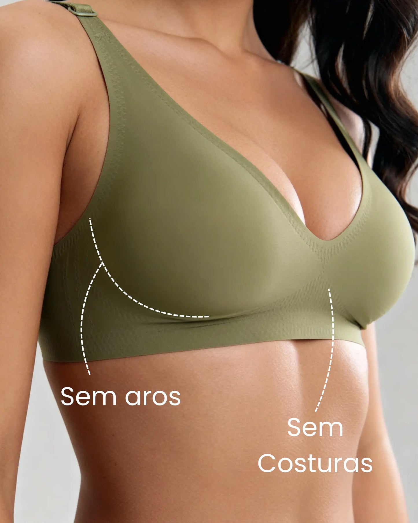 Kit Sutiã FIT Alça Fina