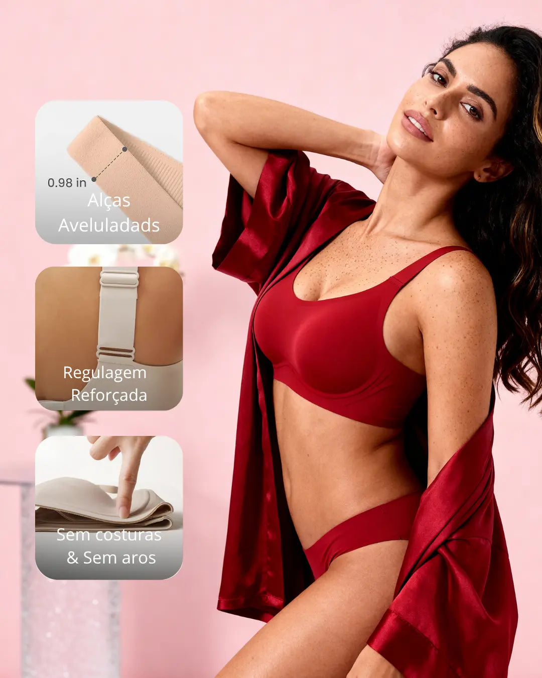 Kit Sutiã Conforto Premium Plus Size