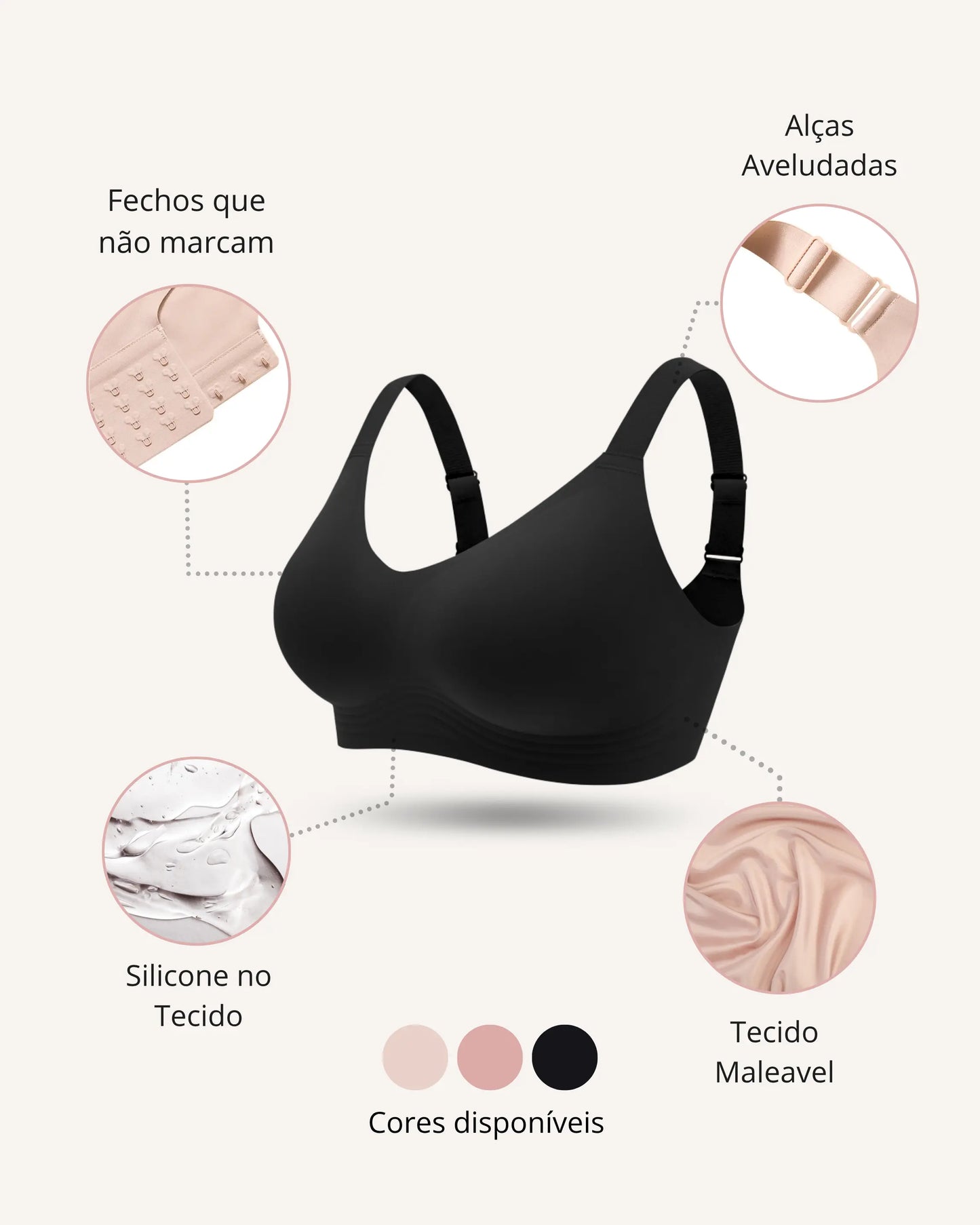 Kit Sutiã Premium Reforçado
